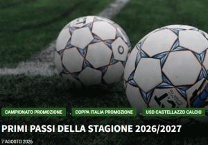 Articolo più recente dal Blog - 07/08/2026 -  PRIMI PASSI DELLA STAGIONE 2026/2027